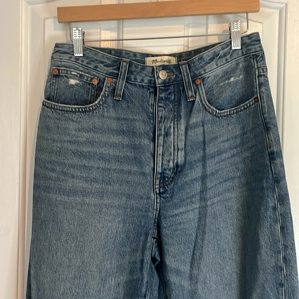 Madewell | The‎ Dadjean in Dustin Wash: Destroyed Edition Distressed Size 27/4